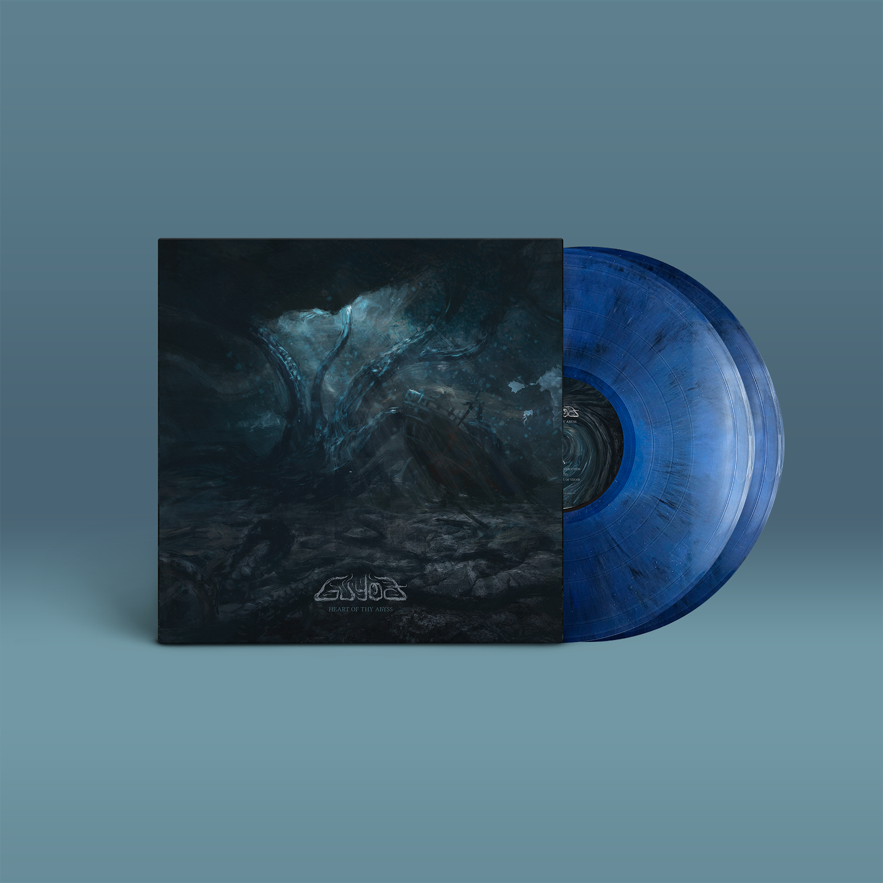 GUYOĐ – Heart Of Thy Abyss – Blue Marble Double Vinyl