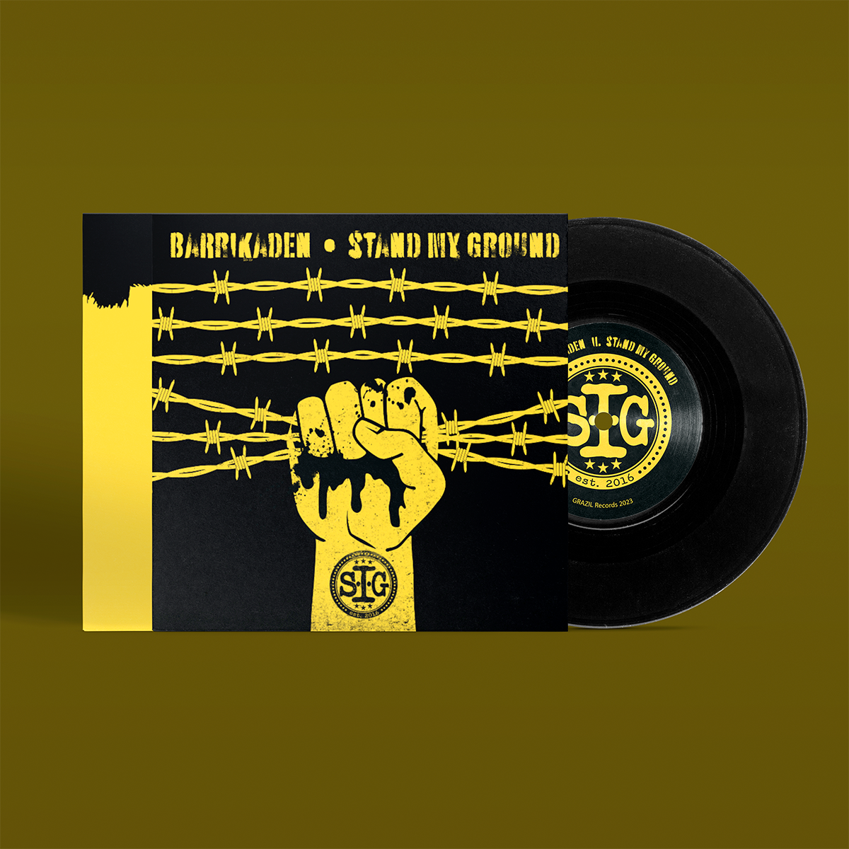 S.I.G. / ANNA ABSOLUT – Split – 7" Black Vinyl