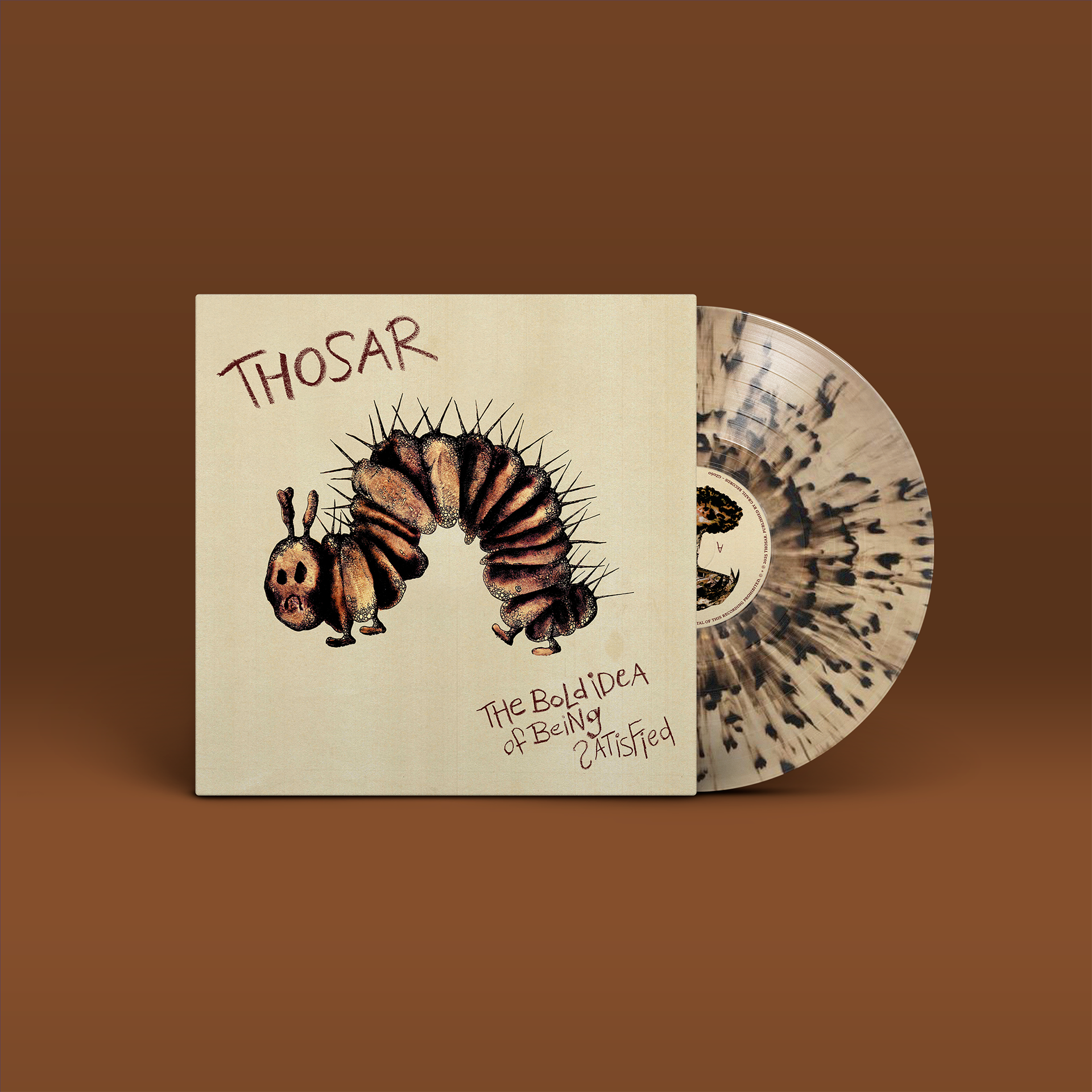 THOSAR – The Bold Idea Of Being Satisfied – Marbled Vinyl Gatefold